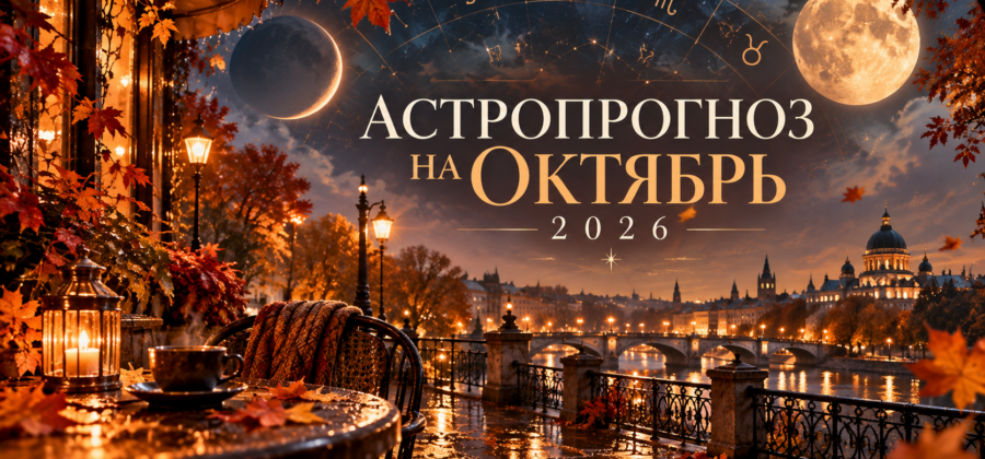 Астропрогноз на октябрь 2026 года: время возвращаться, чтобы двигаться дальше